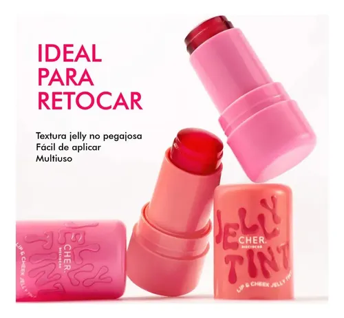 Rubor Cher Dieciocho Blush Jelly Tint Pink Pink