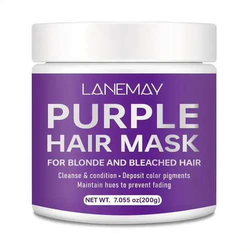 Tratamiento Violeta Para Cabello Rubio Y Dañado