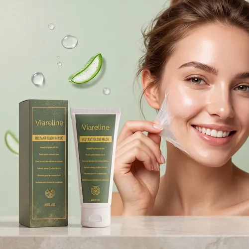 Mascarilla Facial Iluminadora Y Desgarradora De La Piel