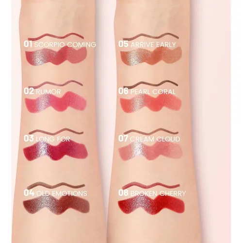 Combo De 2 Piezas De Pintalabios Y Lápiz De Labios Pudaier