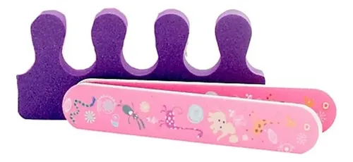 Lima De Uñas Para Bebes Violeta/rosa Baby Innovation