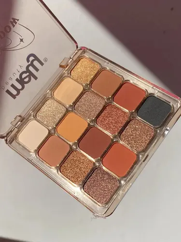 2 Paletas De Sombras Para Ojos X 16 Colores Mely