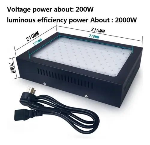 Lámpara Uv Led 2000w 395nm Para Impresión 3d Y Serigrafía
