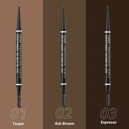 3 Lapiceros Para Cejas Para Mujer, Lápiz Fino Para Cejas