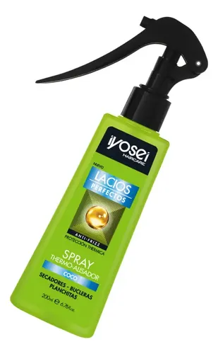 Protector Térmico Alisador Anti Frizz Coco X 200ml Iyosei X3
