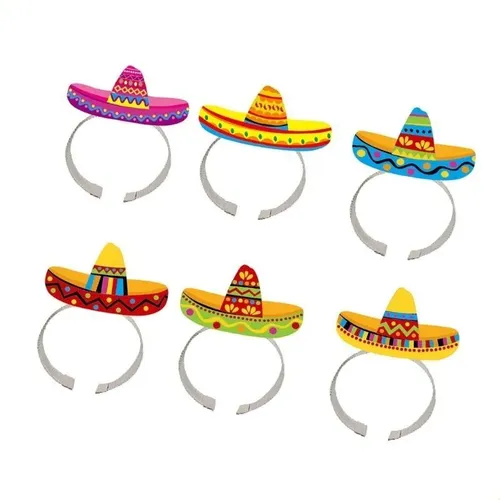 Diadema De Fiesta Para El Pelo, 6 Piezas A