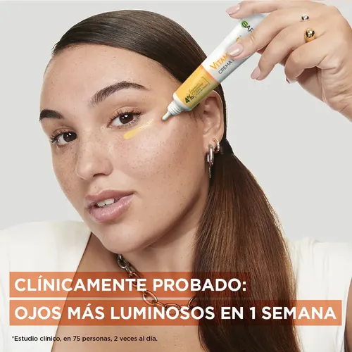 Garnier Express Aclara Crema De Ojos Reducción Ojeras Vit C