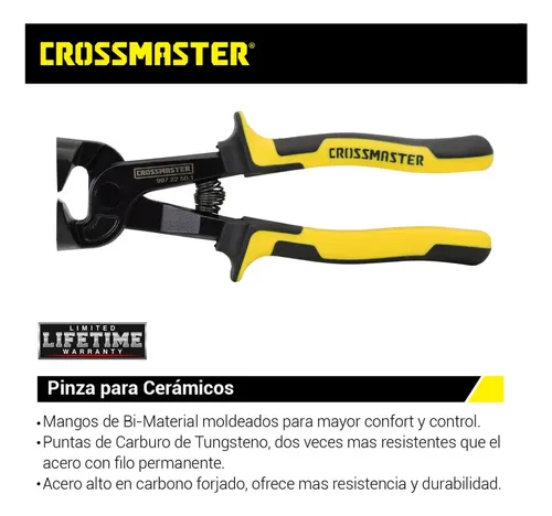Pinza Para Cerámico Punta Tugsteno 8 Crossmaster 9972250.1