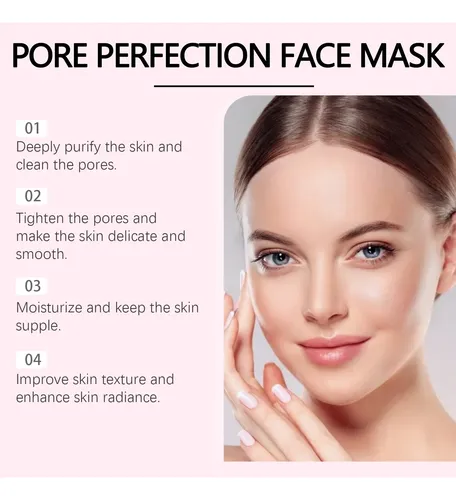 Mascarilla Facial Hoygi Pink Clay  Hidratante Y Suave Limpi