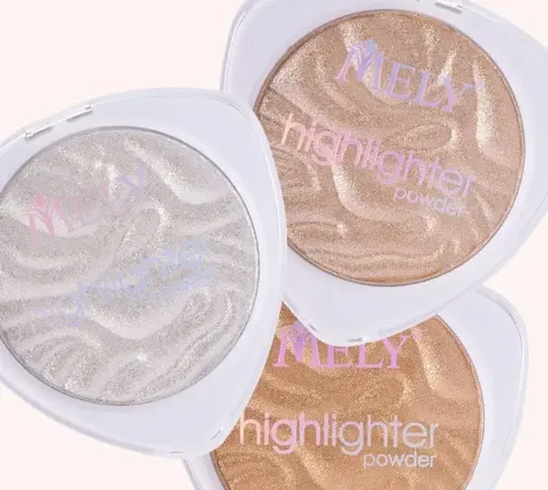Polvo De Hadas Compacto Glow Mely Iluminador Highlighter
