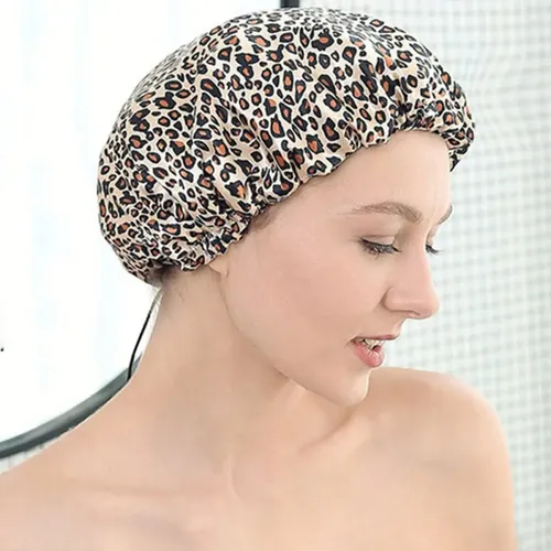 Cubrecabezas Maquillaje Gorro Ducha Baño Mujer 4pc Elástico