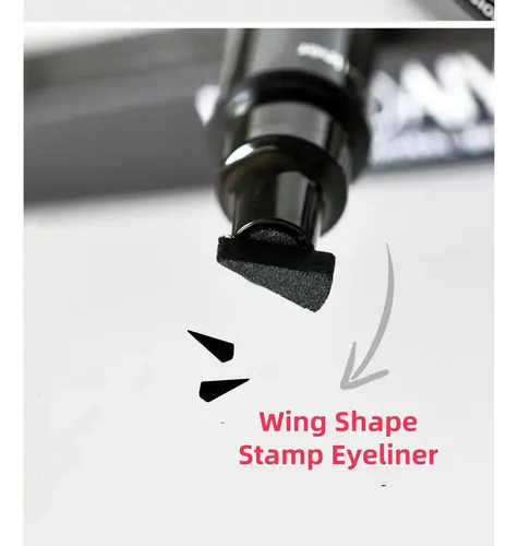 Eyeliner Estampilla Doble Punta Negro Onarisae