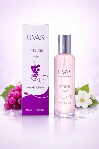 Perfume Uvas Cosmeticos Eau de Toilette Intense Mujer 100ml