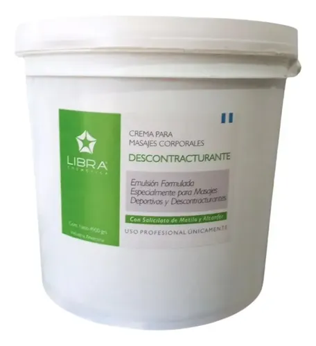 Libra Crema Para Masajes Descontracturantes X 4,9 Kg