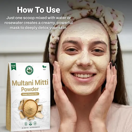 Multani Mitti Arcilla Facial 500 G