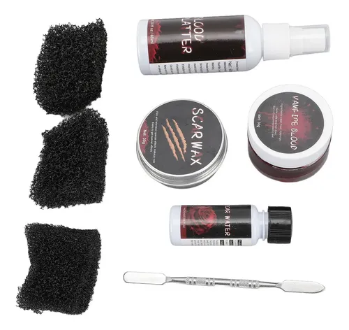 Kit De Maquillaje Fake Blood, Espeluznante Pintura Festiva P