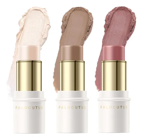 Set De Iluminadores De Rubor En Crema Falocutus Contour Stic