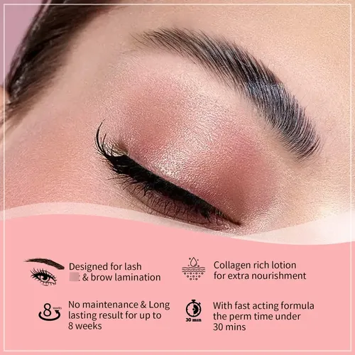 Kit De Laminación De Cejas Iconsign Modelo Profesional 8 Sem