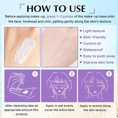 Primer Facial 3 En 1 Con Spf 50 Pa+++ Y Corrector De Color