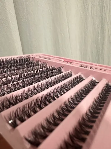 Kit Extensiones De Pestañas +ventilador+cepillo+pegamento