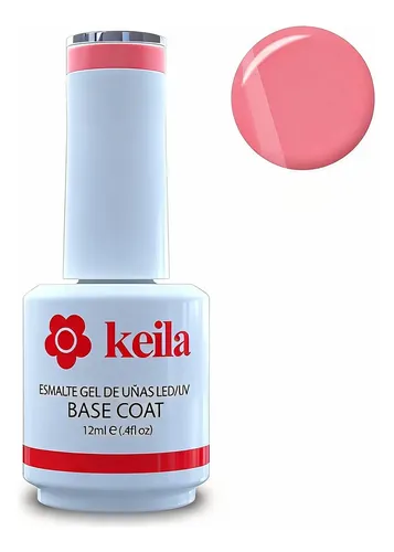 Keila Esmalte Base Coat Rubber Gel Polish Uv/led 12ml