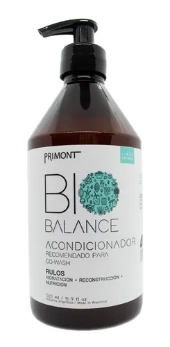 Primont Bio Balance Shampoo Enjuague Tratamiento Vegano Rulo