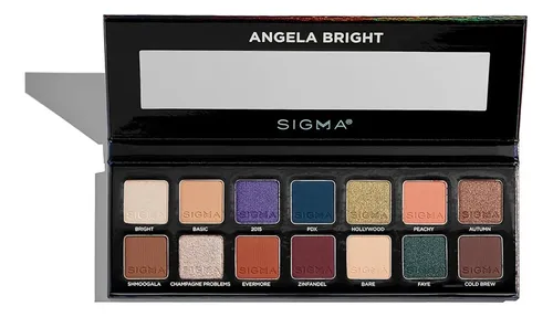 Paleta Sigma Sigma X Angela Bright 14 Sombras