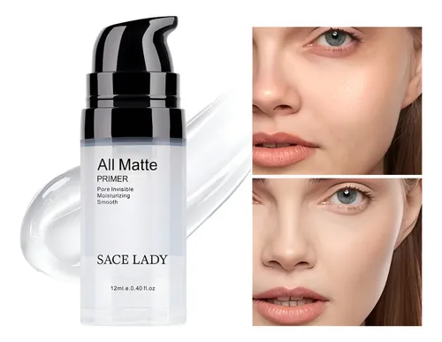 Base De Maquillaje Mate Sace Lady Con Cobertura De 24 Horas