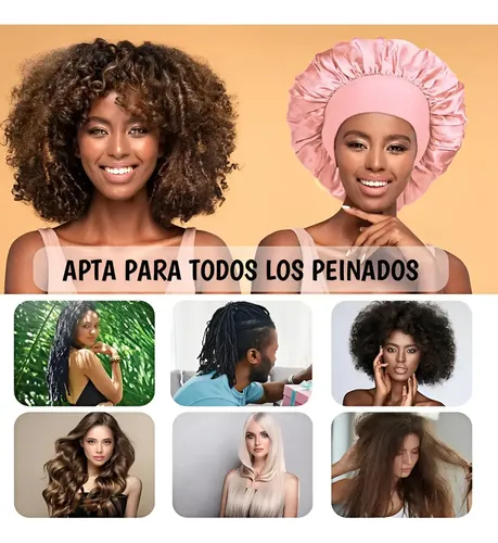 11 Piezas Rulos Sin Calor Satin Rosa Para Cabello