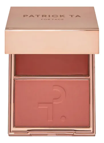 Patrick Ta Creme & Powder Blush Duo Tono Del Maquillaje Shes Blushing – Dusty Rose