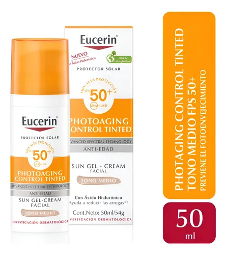 Eucerin Solar Pigment Control Color Tono Medio Fps50 50ml