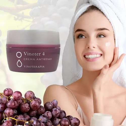 Vinoter 4 Crema Antiedad Icono Vinoterapia Hidrata Alisa Uva