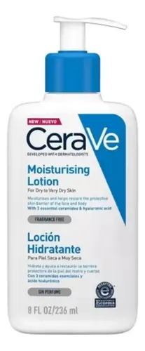 Cerave Locion Hidratante Piel Seca A Muy Seca 236 Ml Fragancia Neutra
