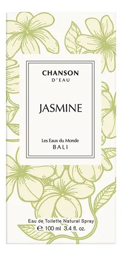 Perfume Chanson D’Eau Jasmine Floral Femme 100ml Spray Vegan