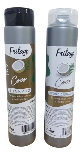 Pack X3 Acondicionadores Coco Nutricion Frilayp X370ml