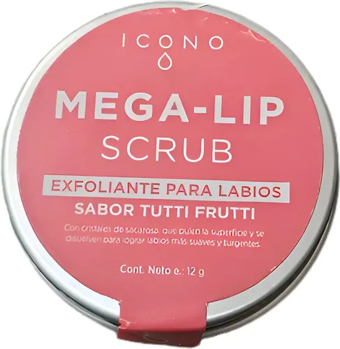 Exfoliante Natural Labios Megalip Scrub Tutti Frutti Icono