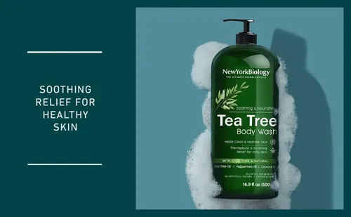 Xxnew York Biology Tea Tree Gel De Baño Para Hombres Y Mujer