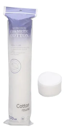 Maquillaje: Algodón Redondo, Doble Cara, Suave, 3 Capas, .