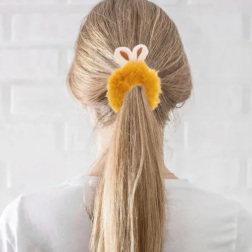 10 Unidades De Cintas De Felpa Para El Pelo, Anillos Para El