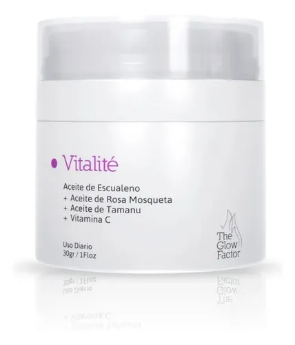 The Glow Factor Vitalité – Crema Facial Hidratante y Reparadora con Ceramidas x 30g