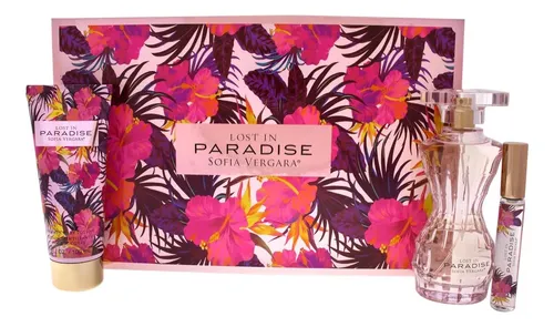 Set De Regalo Sofía Vergara Perdida En El Paraíso 3 Piezas