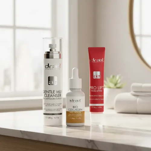 Rutina Skincare Antiage Firmeza Flacidez Piel Seca Idraet