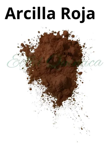 Arcilla Roja 1 Kg Materia Prima Uso Cosmetico