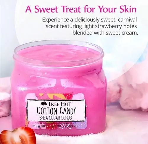 Tree Hut – Exfoliante Corporal Cotton Candy 510g