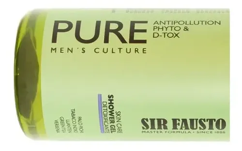 Sir Fausto Pure Shower Gel Ducha Corporal Detox 250ml Local