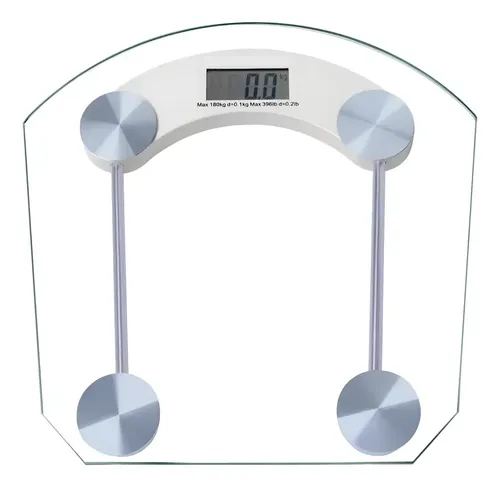 Balanza Digital Vidrio Templado, 180kg, 11385