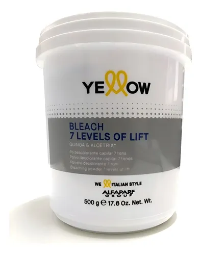 Polvo Decolorante Yellow Alfaparf 7 Tonos Quinoa