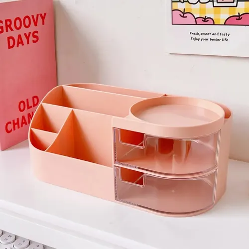 Organizador Maquillaje Con Cajones Belleza Porta Cosmeticos