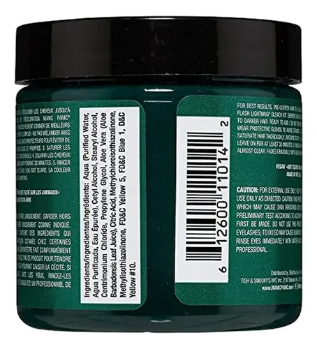 Tinte Semipermanente Manic Panic Classic Green Envy, Color E