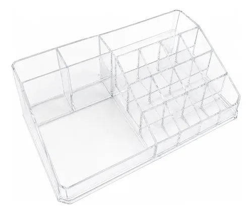 Organizador Acrílico Maquillaje Porta Cosméticos 16 Division